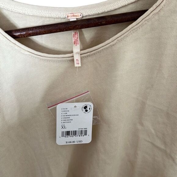 Free People NWT Rae Khaki Maxi Dress - Picture 7 of 11